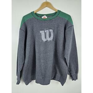 Wilson Vintage Pullover Sweater Mens Large
